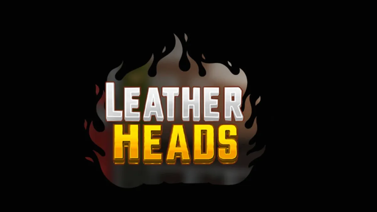 Cena vibrante do jogo Leatherheads com bombeiros e luzes neon